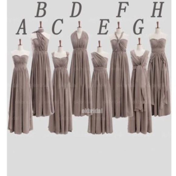 Davids Bridal Versa Convertible Dress - Picture 3 of 3